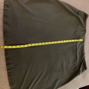 Talbots knit yoga skirt